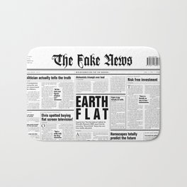 The Fake News Vol. 1, No. 1 Bath Mat