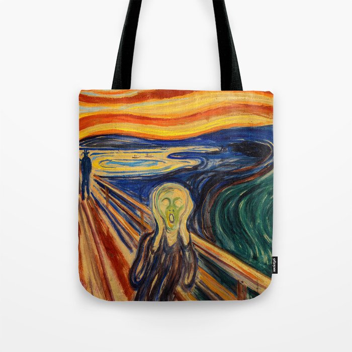 Edvard Munch - The Scream 1910 Tote Bag