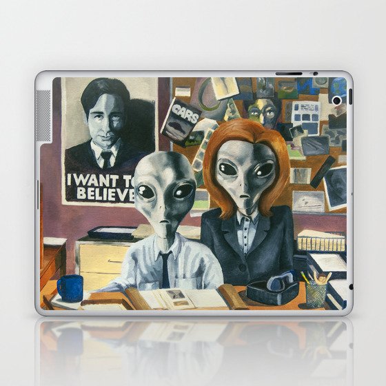 X-Files - Agent Grey Laptop & iPad Skin