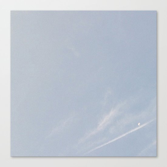 morning cresent Canvas Print