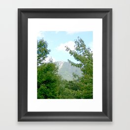 Misty Mountain Framed Art Print