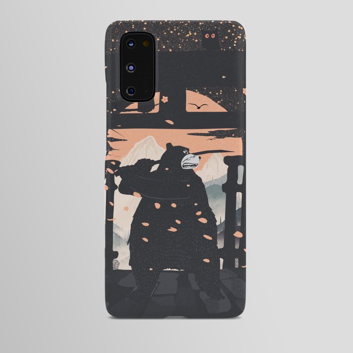 Bear Samurai Android Case
