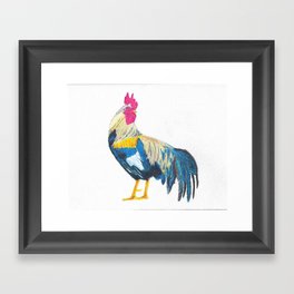 Rooster 3 Framed Art Print