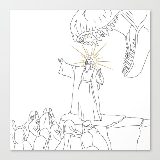 Jesus, Etc. (Alt) Canvas Print