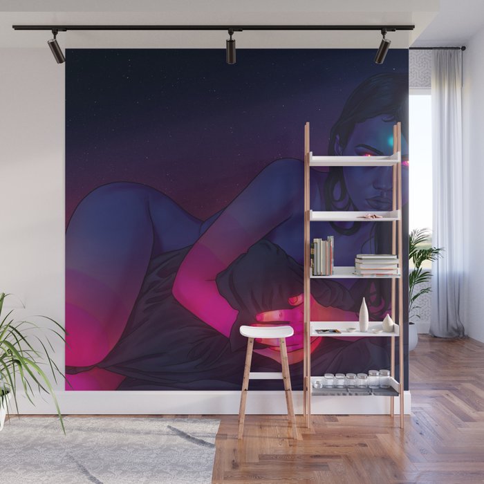 PsyGirl 14 (GIF) Wall Mural