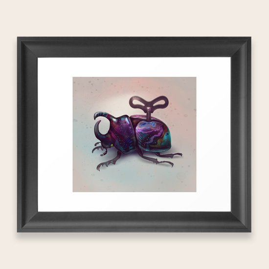 Beetle Framed Art Print