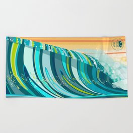 LIQUID SOLACE Beach Towel