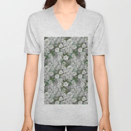 Wedding Bouquet V Neck T Shirt