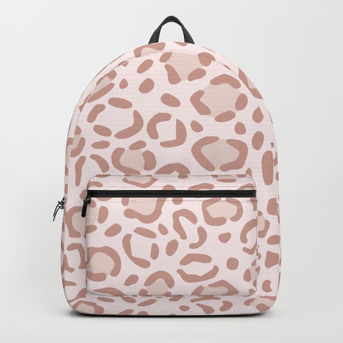 Pastel leopard print Backpack