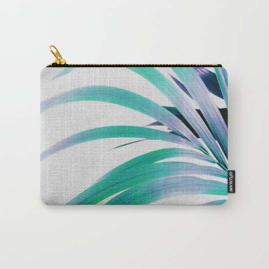 Colored Palm Leaf Carry-All Pouch