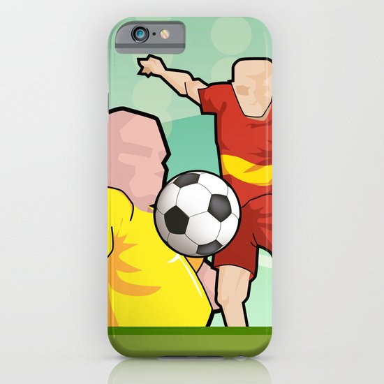 Soccer game iPhone & iPod Case