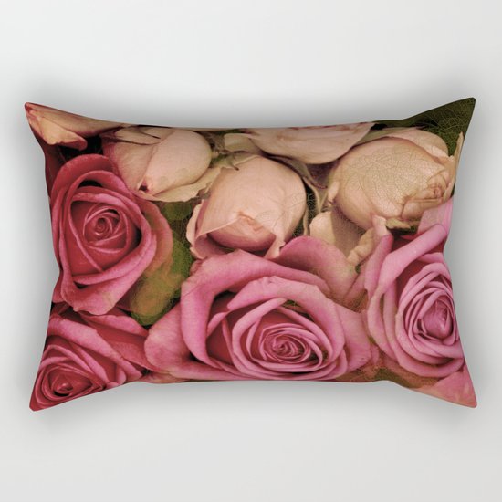 Romantic roses(4) Rectangular Pillow