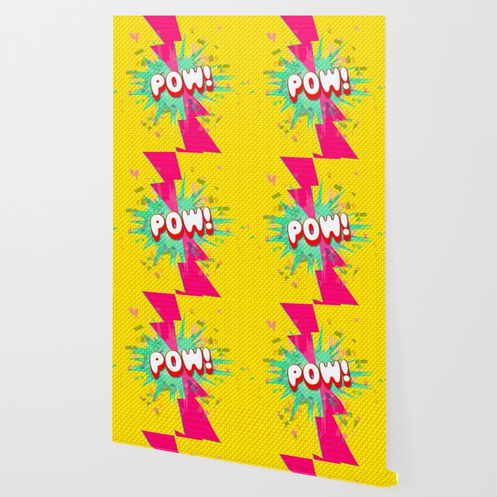 Pow Wallpaper By Petergross Society6