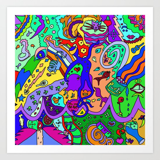 Abstract 35 Art Print