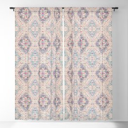 N263 - Heritage Vintage Oriental Traditional Moroccan Style Blackout Curtain