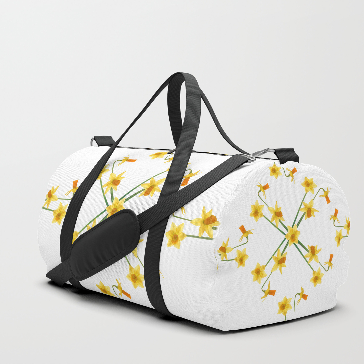 fabric duffle bag