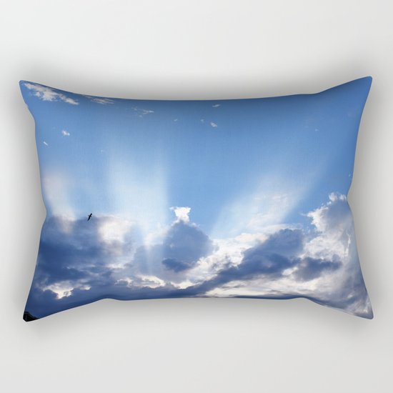 Cloudy Sky Rectangular Pillow