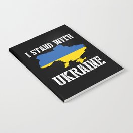 I Stand With Ukraine Notebook