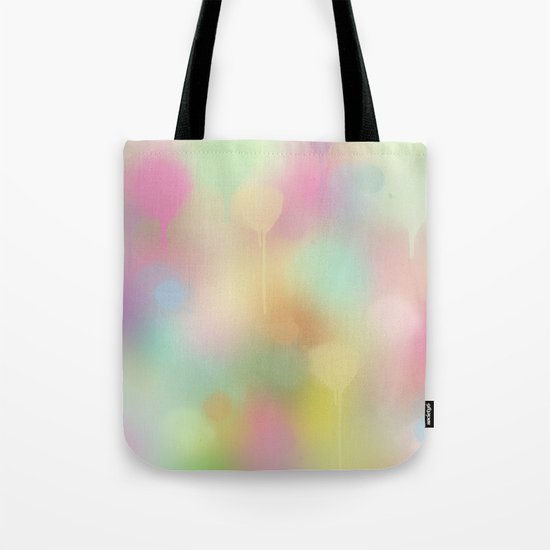 Soft pastel watercolour abstract Tote Bag