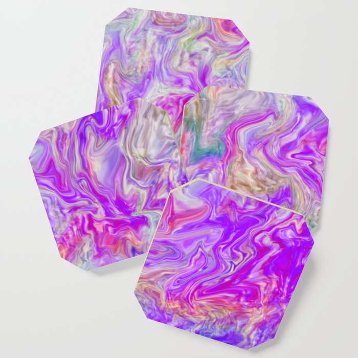 Unique color pattern drawing  Coaster