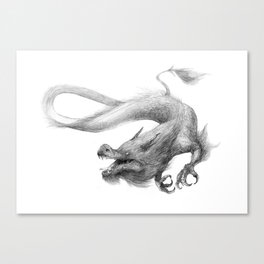 Wise Dragon Canvas Print