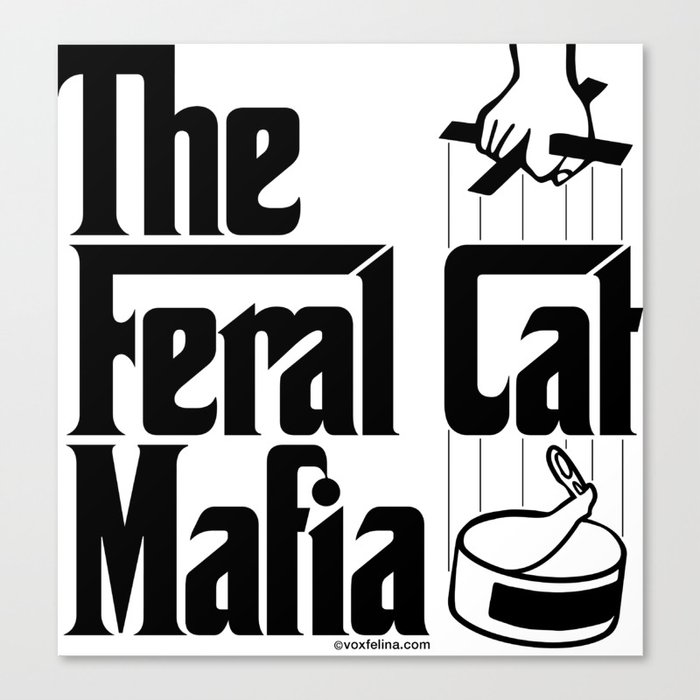 The Feral Cat Mafia Canvas Print