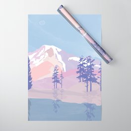 Mountain view Wrapping Paper