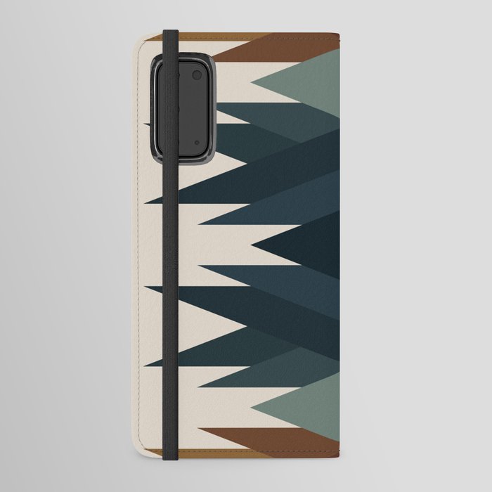 Bold Geometric Triangles XII Android Wallet Case