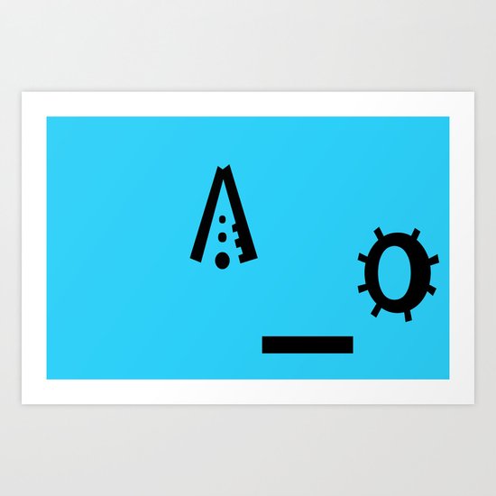 Wink Art Print