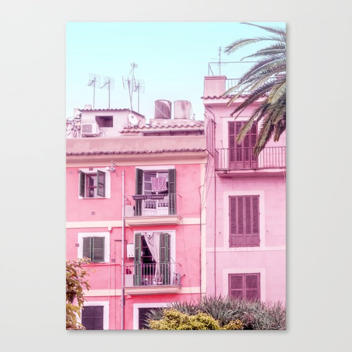 Summer Paradise Canvas Print by Beli | Society6 Summer Paradise Canvas Print by Beli