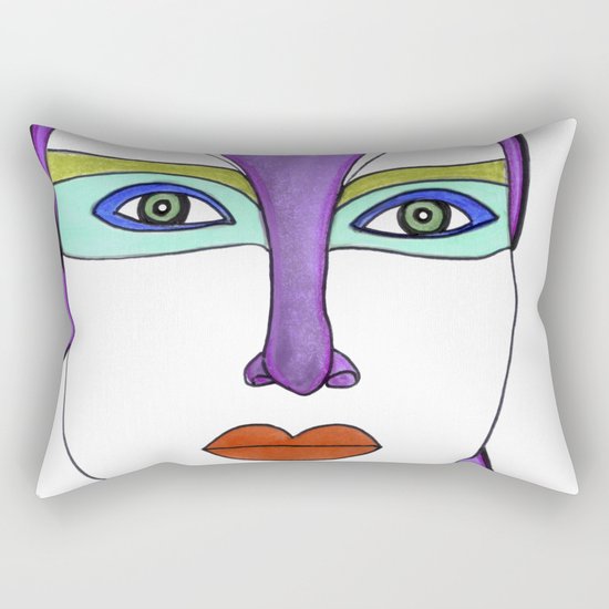 Numa (previous age) Rectangular Pillow