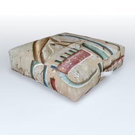 Ancient Egyptian Hieroglyphics Outdoor Floor Cushion | Egypt, Artifacts, Osiris, Ancientegyptian, Kemet, Pyramid, Digital, Pharoah, Egyptology, Hieroglyphics 