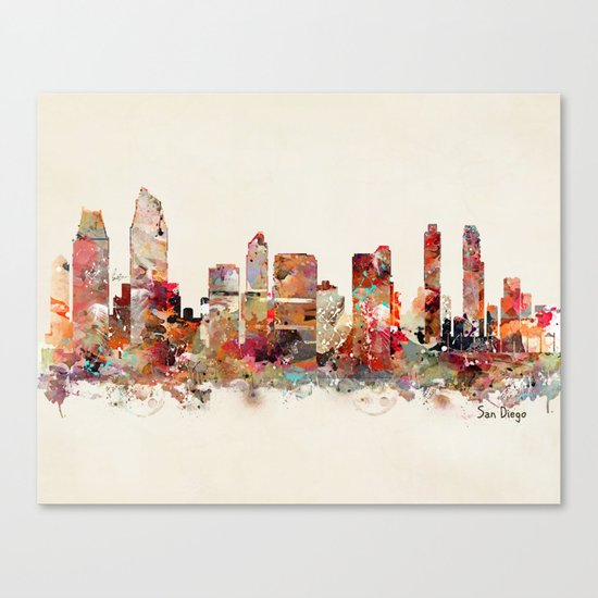 san diego california Canvas Print