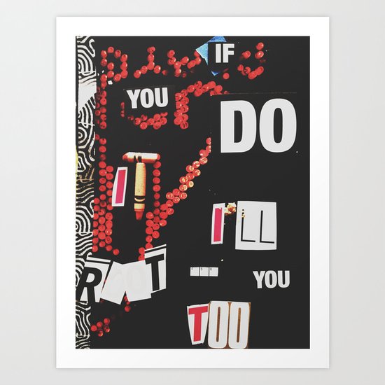 hey Art Print