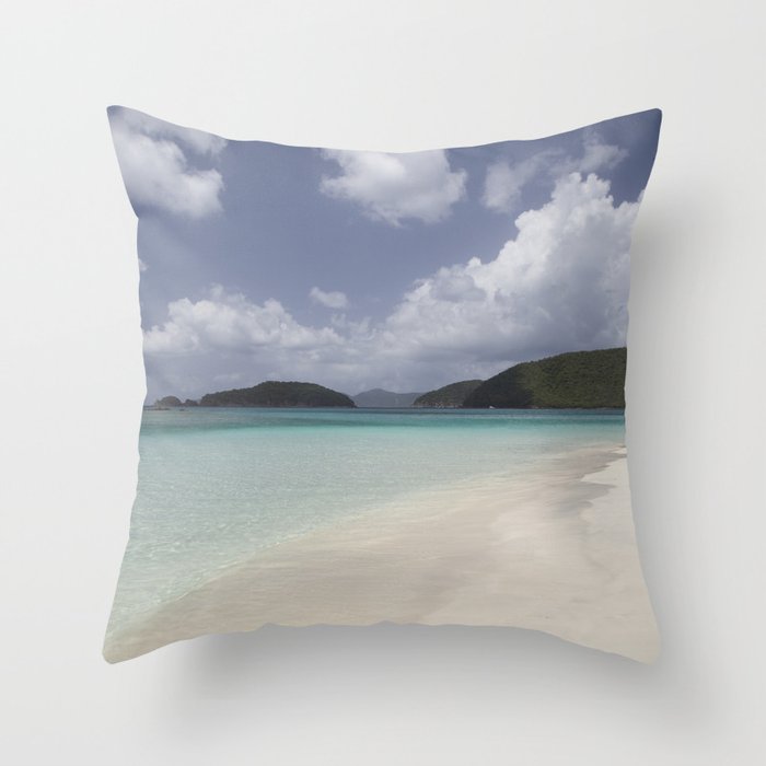 Cinnamon Bay Throw Pillow