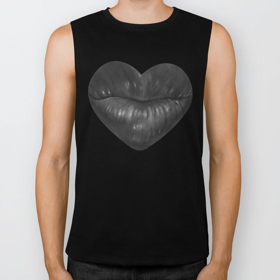 a kiss goodnight Biker Tank