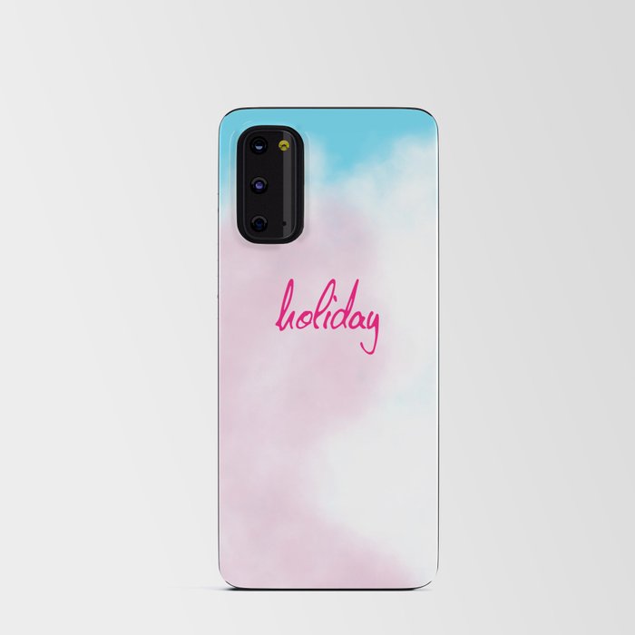 holiday sky Android Card Case