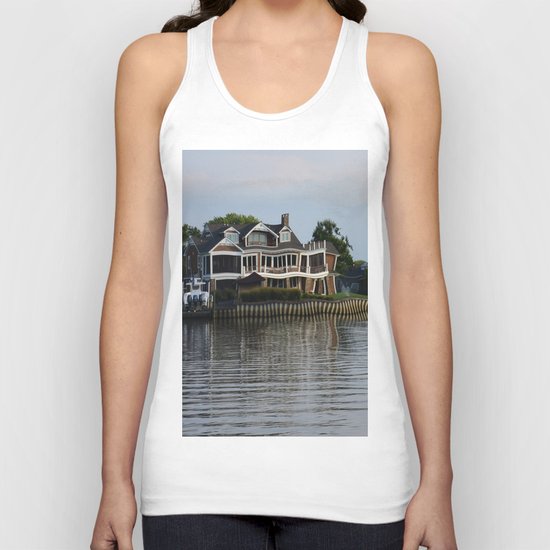 Crooked Boathouse Unisex Tank Top