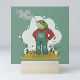 Arnaud the frog Mini Art Print