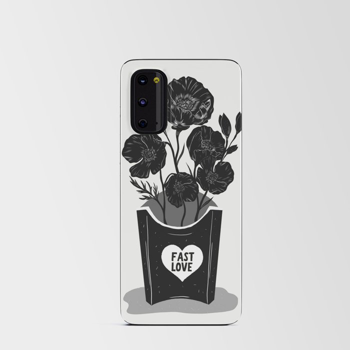 Fast Love Flowers Android Card Case