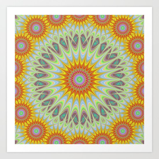 Sun Art Print