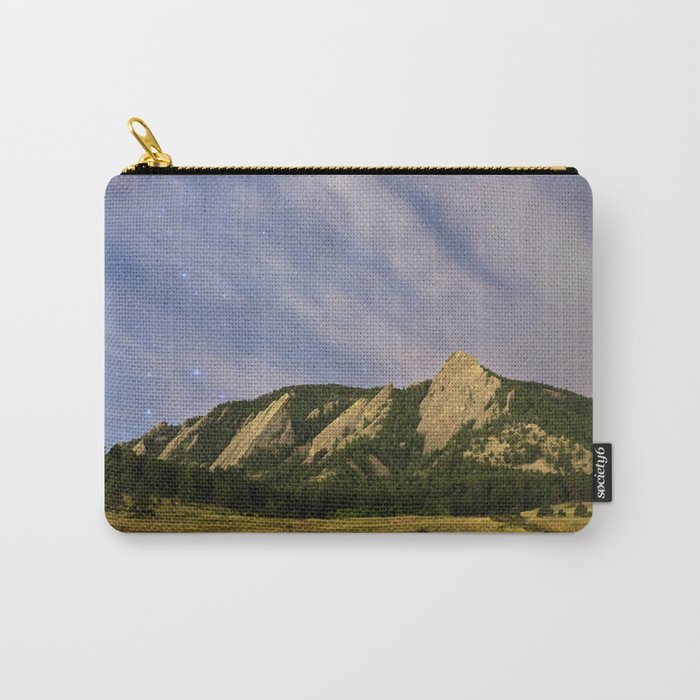 Starry Flatirons Carry-All Pouch