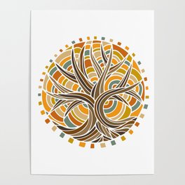 Tree of Life Light Poster