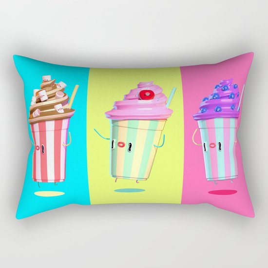 Milkshake Day Rectangular Pillow