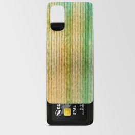 golden green metal panel maximalism Android Card Case