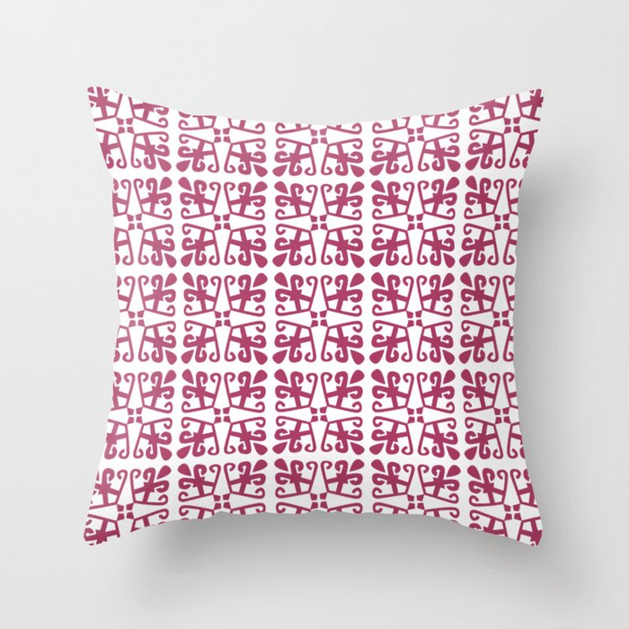 A motif from Borneo Throw Pillow
