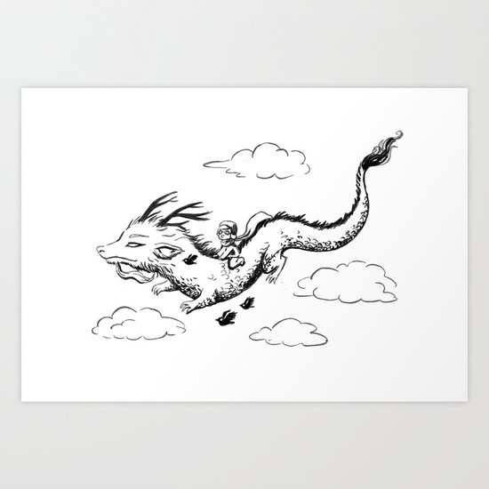 Dragon Art Print