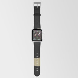 letter B (Sand & Black) Apple Watch Band