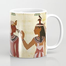Ancient Egyptian Culture, Man Woman Priest. Coffee Mug