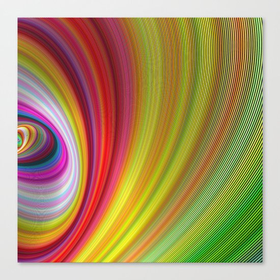 Vivid space Canvas Print
